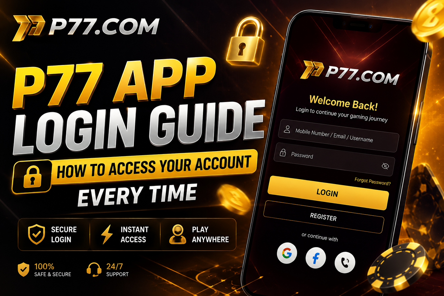 P77 App Login Guide: How to Access Your Account Every Time